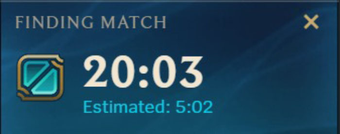 Riot Games tăng thời gian chờ xếp hạng lên để chất lượng trận đấu tăng long queue times v0 nolray2lgzce