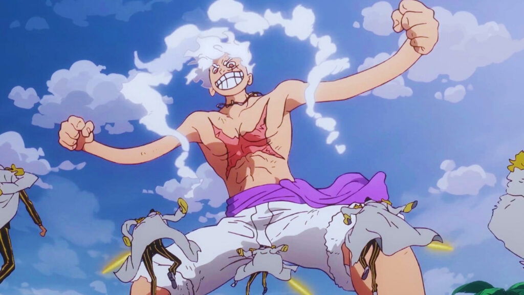 Luffy Gear 5 tung chiêu thức mới cực ngầu trong One Piece chương 1175- Ảnh 3.