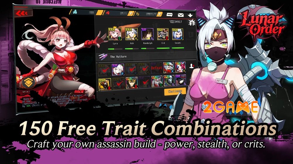 Lunar Order thách thức bạn bước vào thế giới của những sát thủ đỉnh cao lunarorder mobile 1