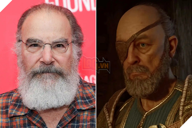 Hình ảnh về diễn viên Mandy Patinkin và nhân vật Odin.