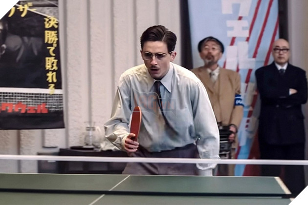 Hình ảnh sao nam Timothée Chalamet trong phim Marty Supreme.