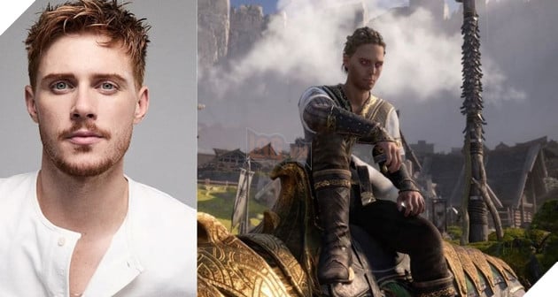 Hình ảnh về Max Parker và nhân vật anh sẽ thủ vai - Heimdall.