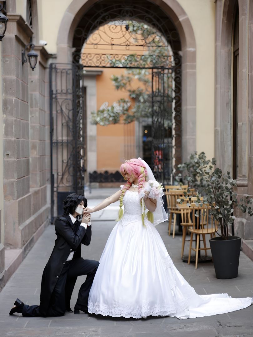 Xà Trụ và Luyến Trụ tổ chức đám cưới? Bộ ảnh cosplay