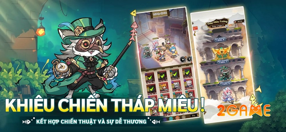 Miêu Đế Tam Quốc – Nơi những anh hùng lịch sử hoá thân thành Miêu Tướng siêu dễ thương mieudetamquoc 4