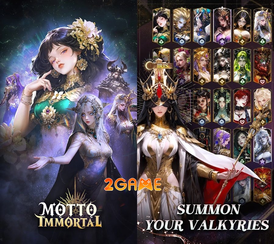 Motto Immortal – Hành trình giao thoa thần thoại trong thế giới dark fantasy có hỗ trợ của AI motto immortal pre registration c2