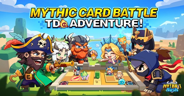 MythBit Rush kết hợp phòng thủ tháp, chiến thuật thẻ bài và PVP thời gian thực mythbitrush thumbjpg