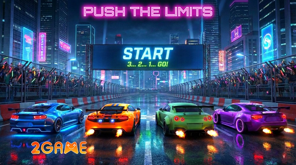 Neon City Racing: Drag & Drift – Game đua xe mang đến trải nghiệm tốc độ đỉnh cao neoncityracingdragdrift 4