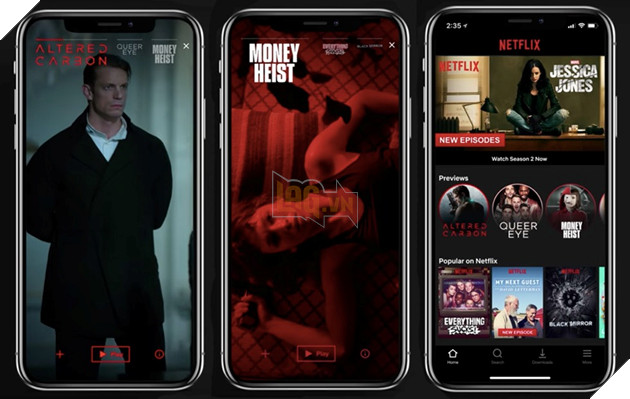 Netflix đại tu ứng dụng di động, đẩy mạnh chiến lược video dọc để cạnh tranh mạng xã hội