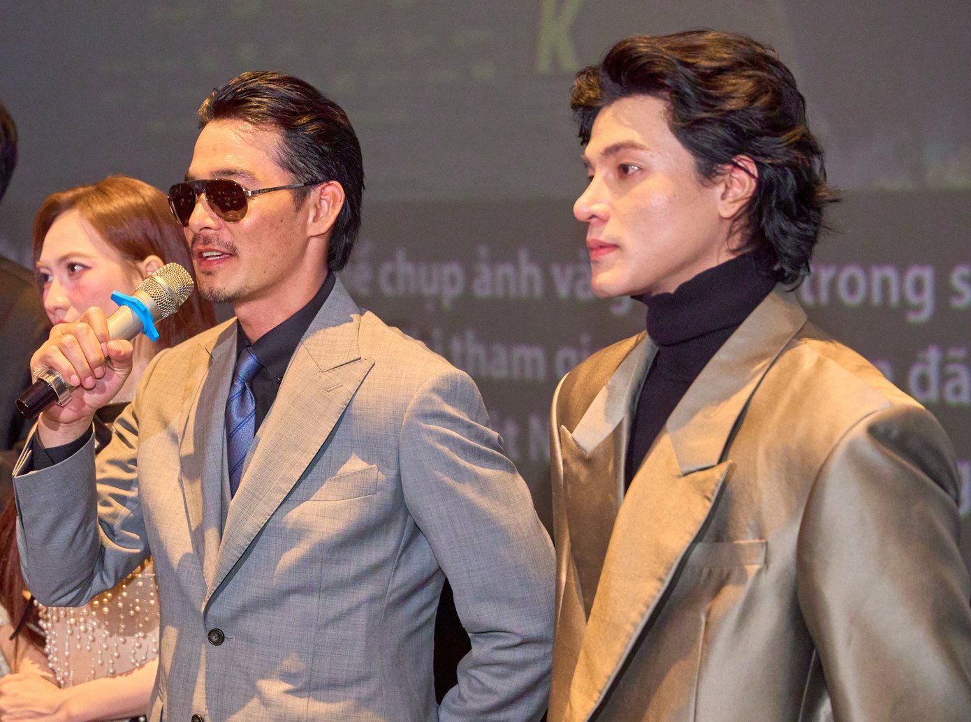 Phương Anh Đào, Tuấn Trần nói về cảnh hôn trong phim.