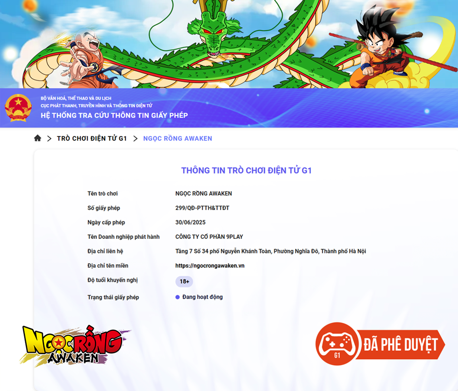 Chấm dứt thời kỳ game Chấm dứt thời kỳ game