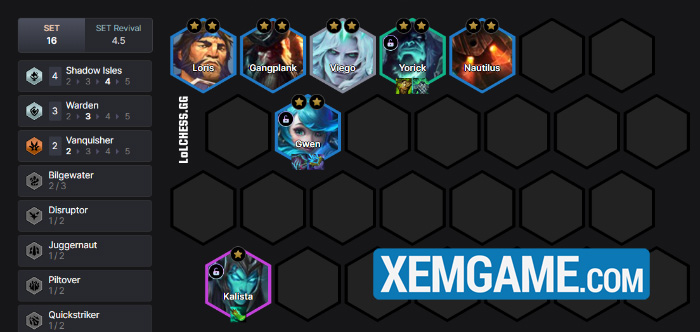 ĐTCL 16.6: Hướng dẫn cách đánh đội hình Quần Đảo Bóng Đêm bản mới nlapvsik screenshot 3