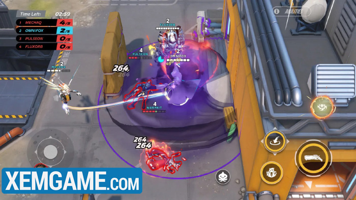 Overwatch Rush: Overwatch mobile chính chủ nhưng có góc nhìn từ trên xuống overwatch rush hero