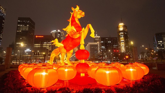 Toàn cảnh châu Á rộn ràng đón Tết Bính Ngọ 2026: Pháo hoa rợp trời tiễn biệt năm cũ, chào mừng một năm mới đầy hy vọng- Ảnh 12.