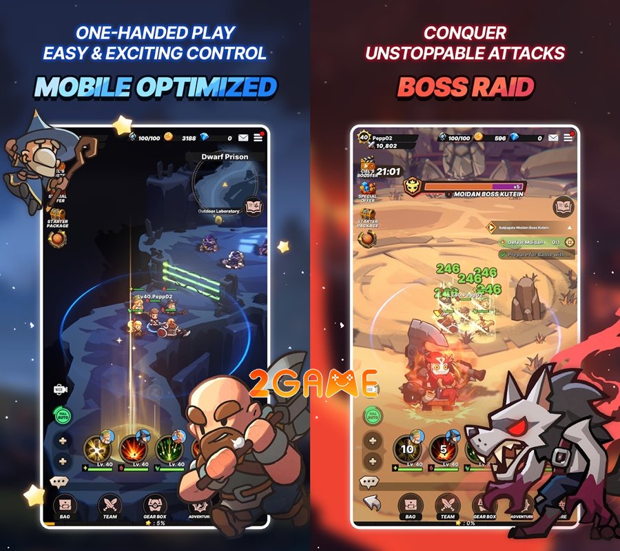 Pepp Heroes: Relic Quest – Game nhập vai phiêu lưu mới từ Com2uS pepp heroes relic quest soft launch 2