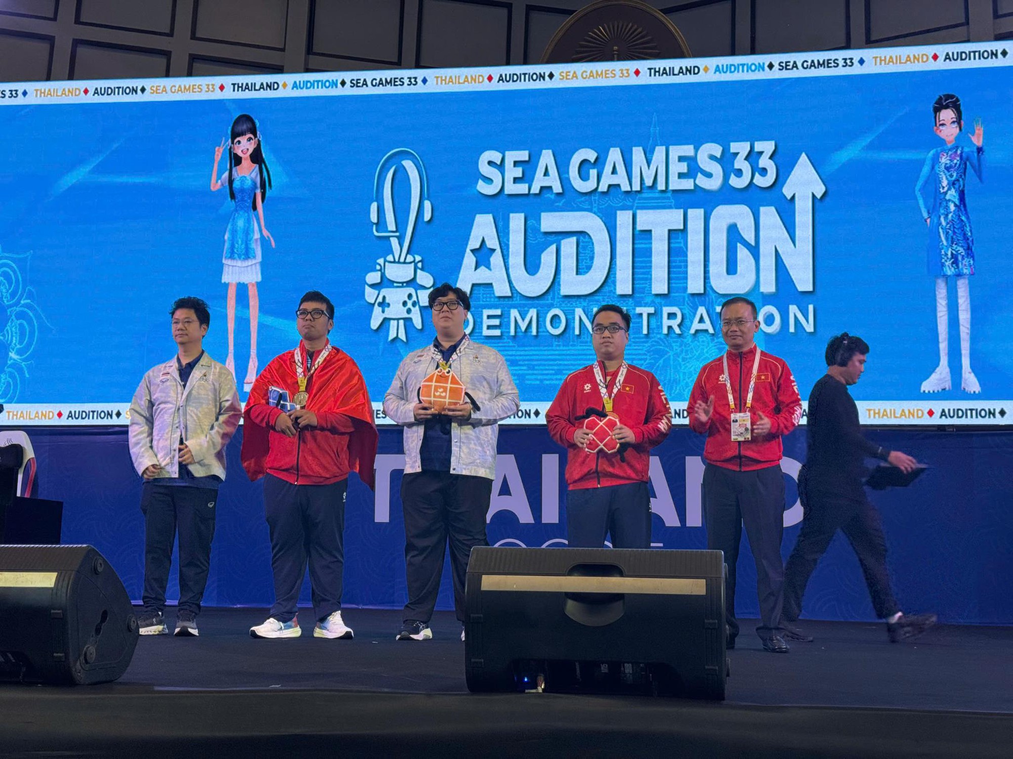Đội tuyển Audition Việt Nam đón “cơn mưa” huy chương tại SEA Games 33- Ảnh 1.