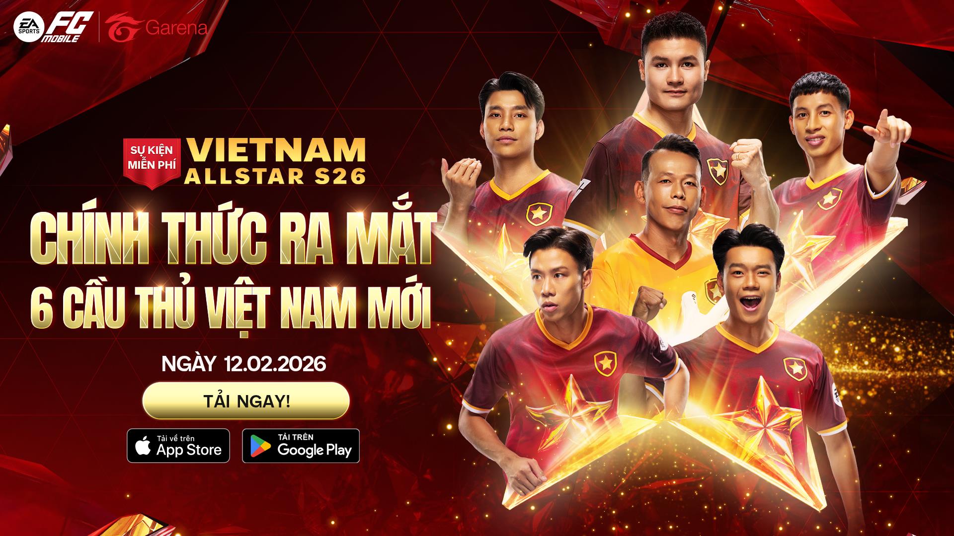 EA SPORTS FC Mobile Việt Nam tung sự kiện “Tết Đủ Đầy”: Lì xì lên tới 22.026 Đá Quý, dàn sao Việt hội tụ- Ảnh 2.