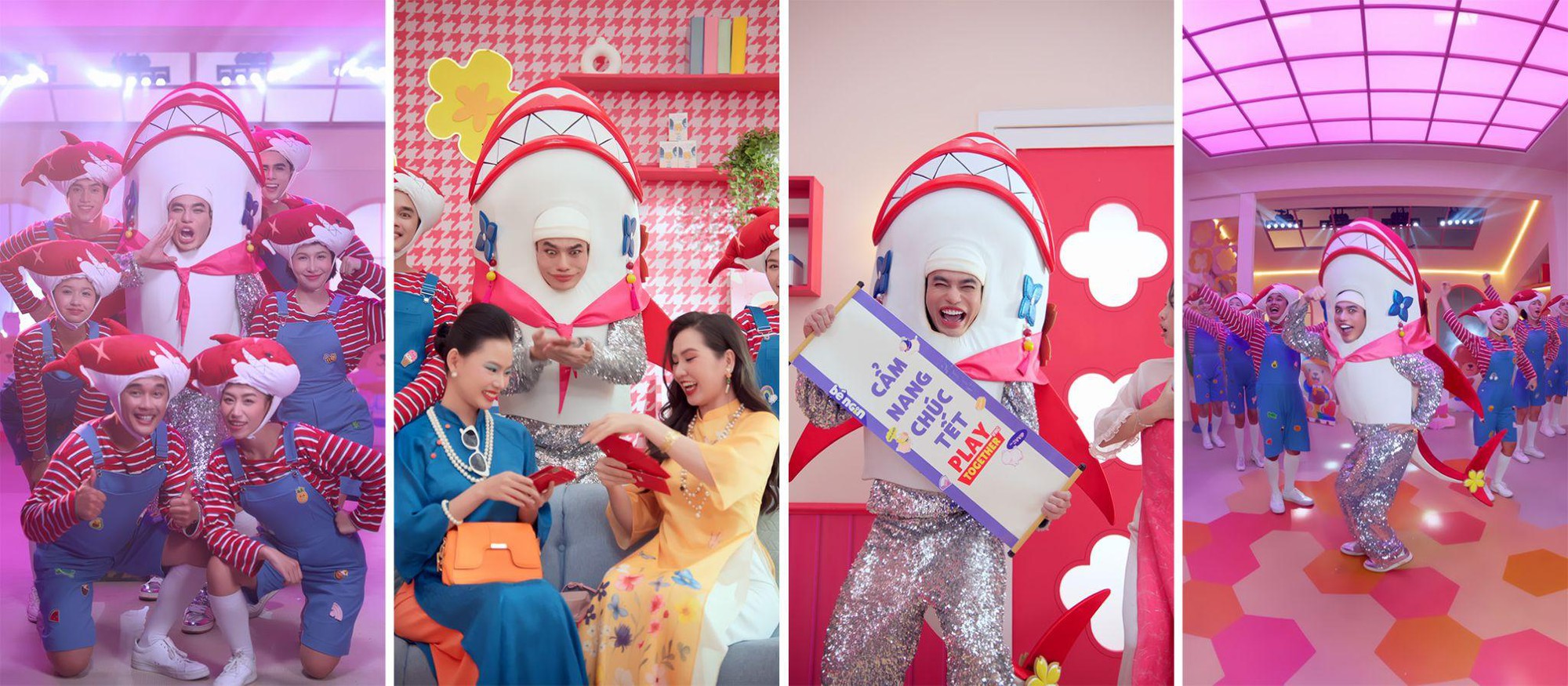 Lê Dương Bảo Lâm với tạo hình “không giống ai” trong TVC Tết của Play Together: Xem thì cười, nghĩ kỹ mới thấy không hề ngẫu nhiên- Ảnh 1.