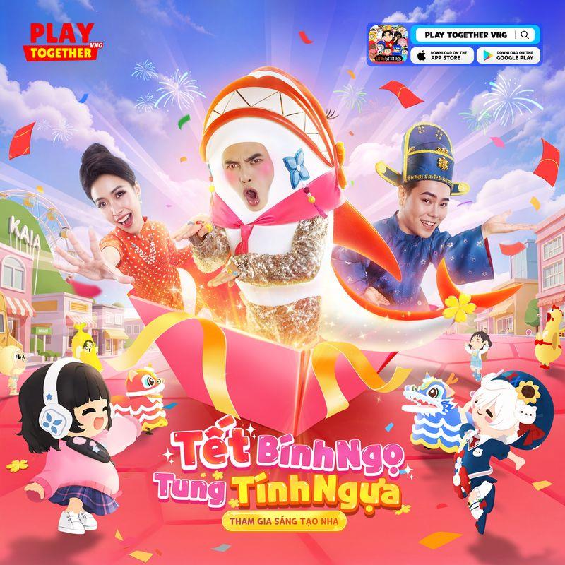 Lê Dương Bảo Lâm với tạo hình “không giống ai” trong TVC Tết của Play Together: Xem thì cười, nghĩ kỹ mới thấy không hề ngẫu nhiên- Ảnh 2.