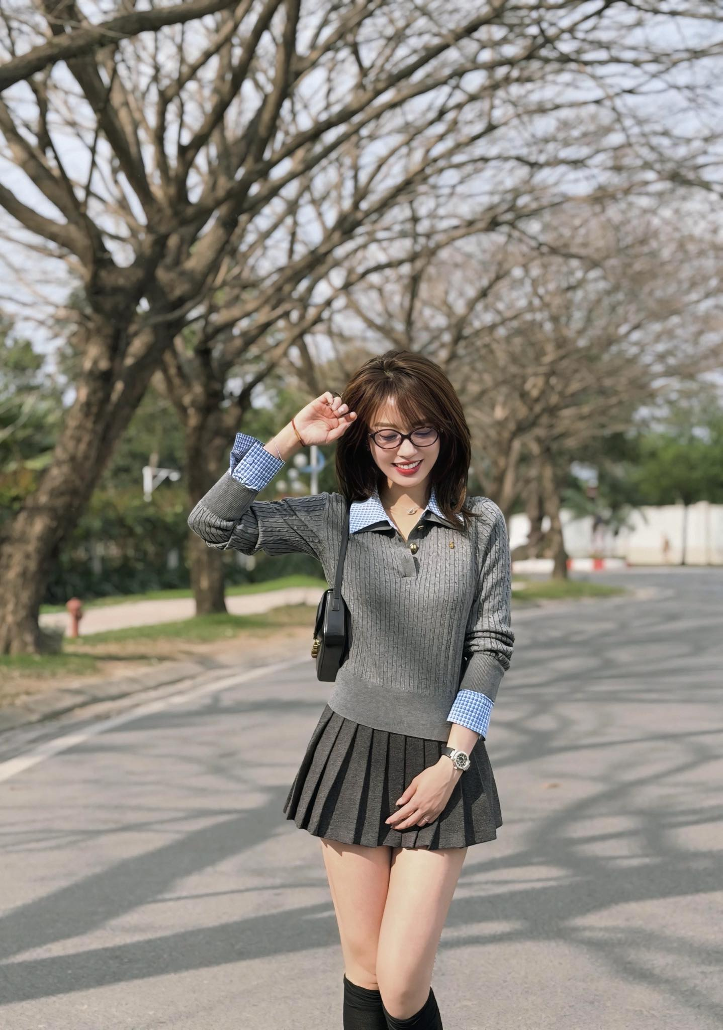 "Thoát Tết", hot girl Hà Kim hóa cô sinh viên cực dễ thương khiến anh em rung động photo 1771988010040 177198801042547114001 1771988174772 17719881756791894219986 1771994439646 1771994439887736658115