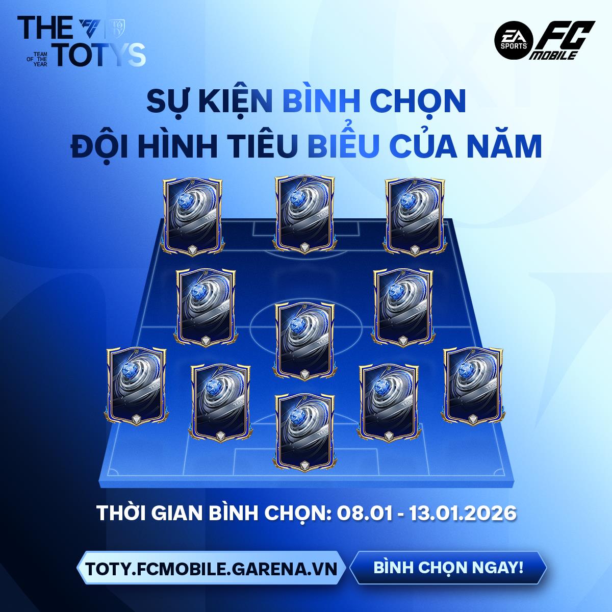 Messi hay Ronaldo: Ai thắng “đại chiến” TOTY FC Mobile Việt Nam?- Ảnh 3.