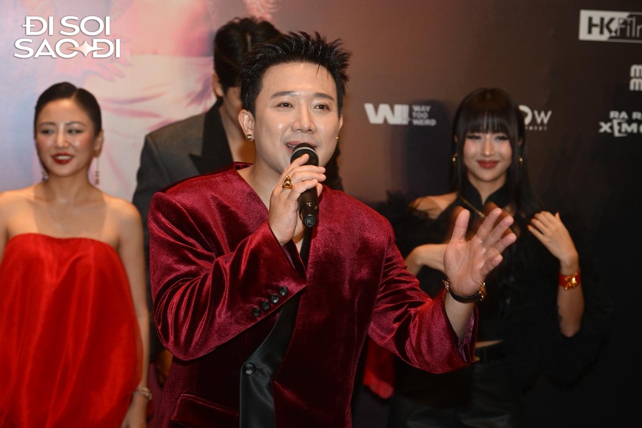 Thảm đỏ HOT nhất hôm nay: Trấn Thành cười tít mắt cạnh người yêu cũ, Văn Mai Hương đẹp sang như đoá hồng rực rỡ- Ảnh 4.