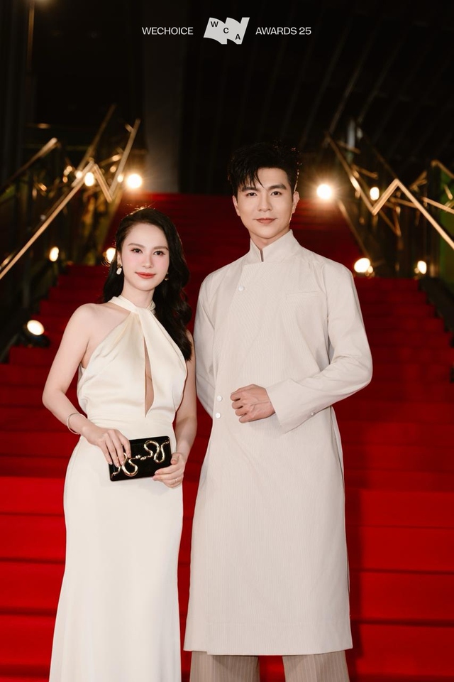 Dàn sao Mưa Đỏ khoe visual cháy khét trên thảm đỏ WeChoice Awards 2025, Steven Nguyễn chấp hết mọi cam thường- Ảnh 4.