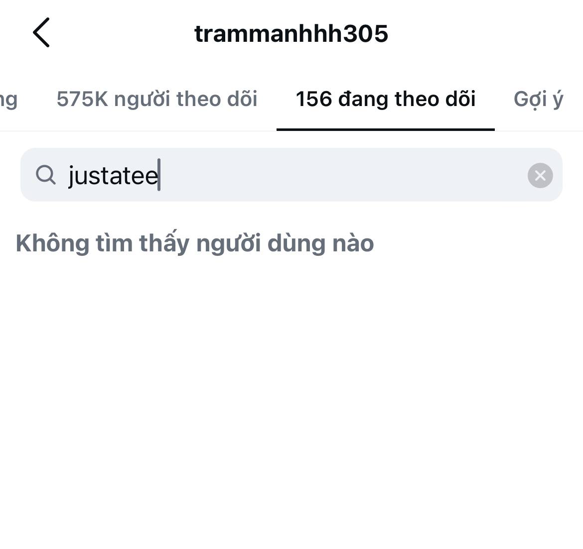 Trâm Anh xoá ảnh chung và unfollow JustaTee, đăng dòng trạng thái: