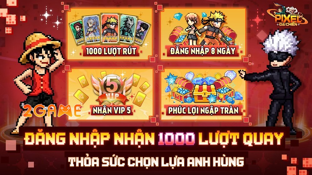 Pixel Đại Chiến – Làn sóng pixel Anime sắp “càn quét” màn hình của bạn! pixeldaichien anh 1