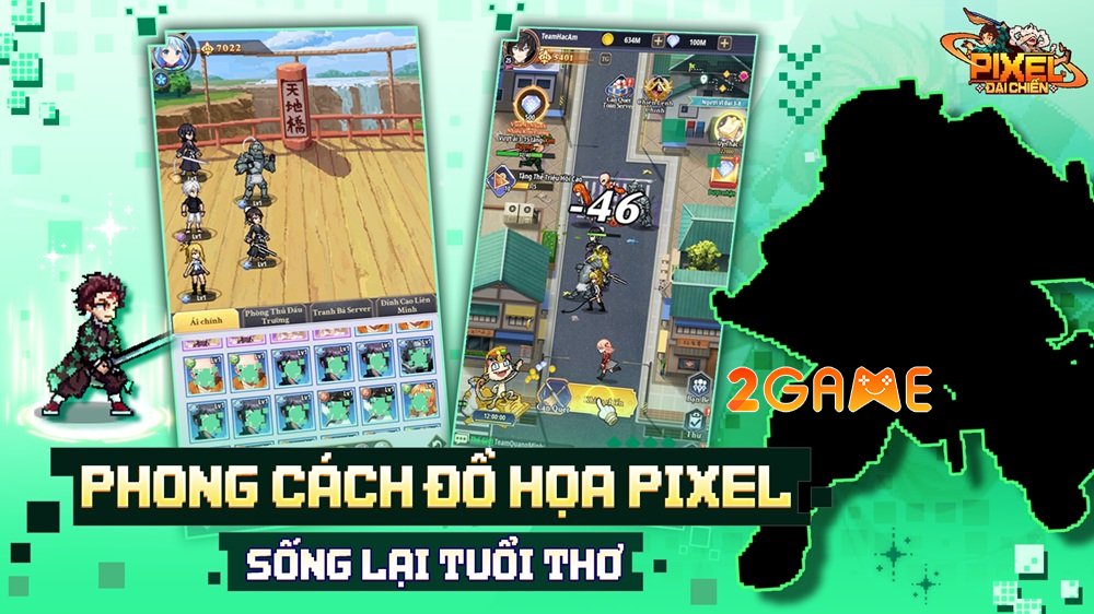 Pixel Đại Chiến – Làn sóng pixel Anime sắp “càn quét” màn hình của bạn! pixeldaichien anh 4