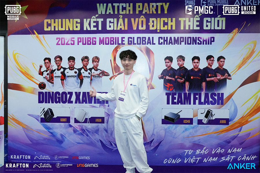 Cộng đồng PUBG Mobile Việt Nam cuồng nhiệt cùng Watch Party 2025 PMGC pmgc watch party 3