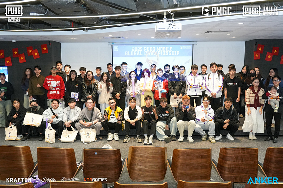 Cộng đồng PUBG Mobile Việt Nam cuồng nhiệt cùng Watch Party 2025 PMGC pmgc watch party 4