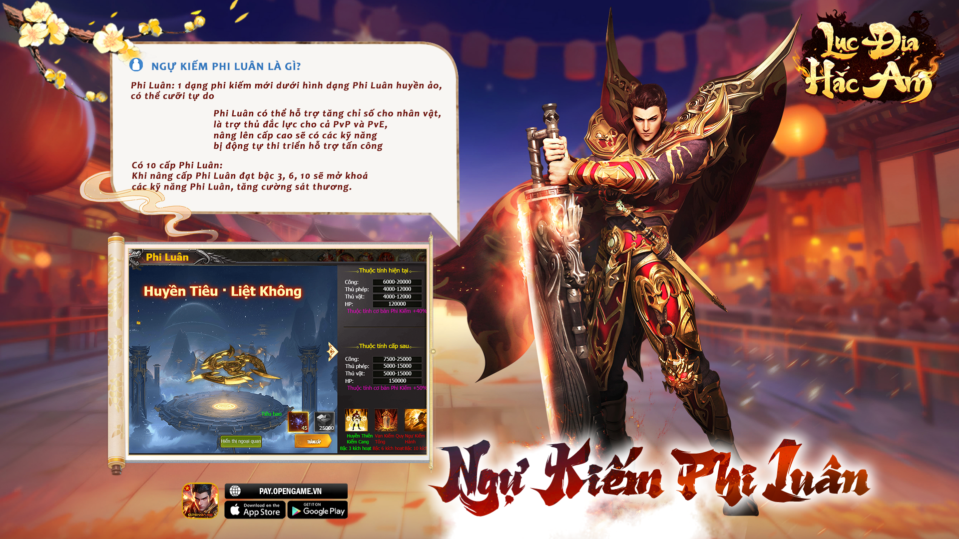 pr2 Tuấn Mã Nghênh Xuân đổ bộ Lục Địa Hắc Ám, ra mắt Ngự Kiếm Phi Luân pr2