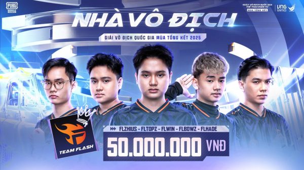Team Flash PUBG Mobile Đăng Quang Mùa Tổng Kết Giải Vô Địch Quốc Gia Thể Thao Điện Tử 2025 pubgm 01 qbcdjpg