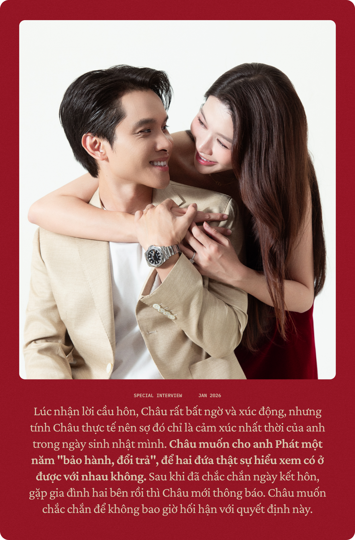 Đầu năm gặp vợ chồng Chế Nguyễn Quỳnh Châu: