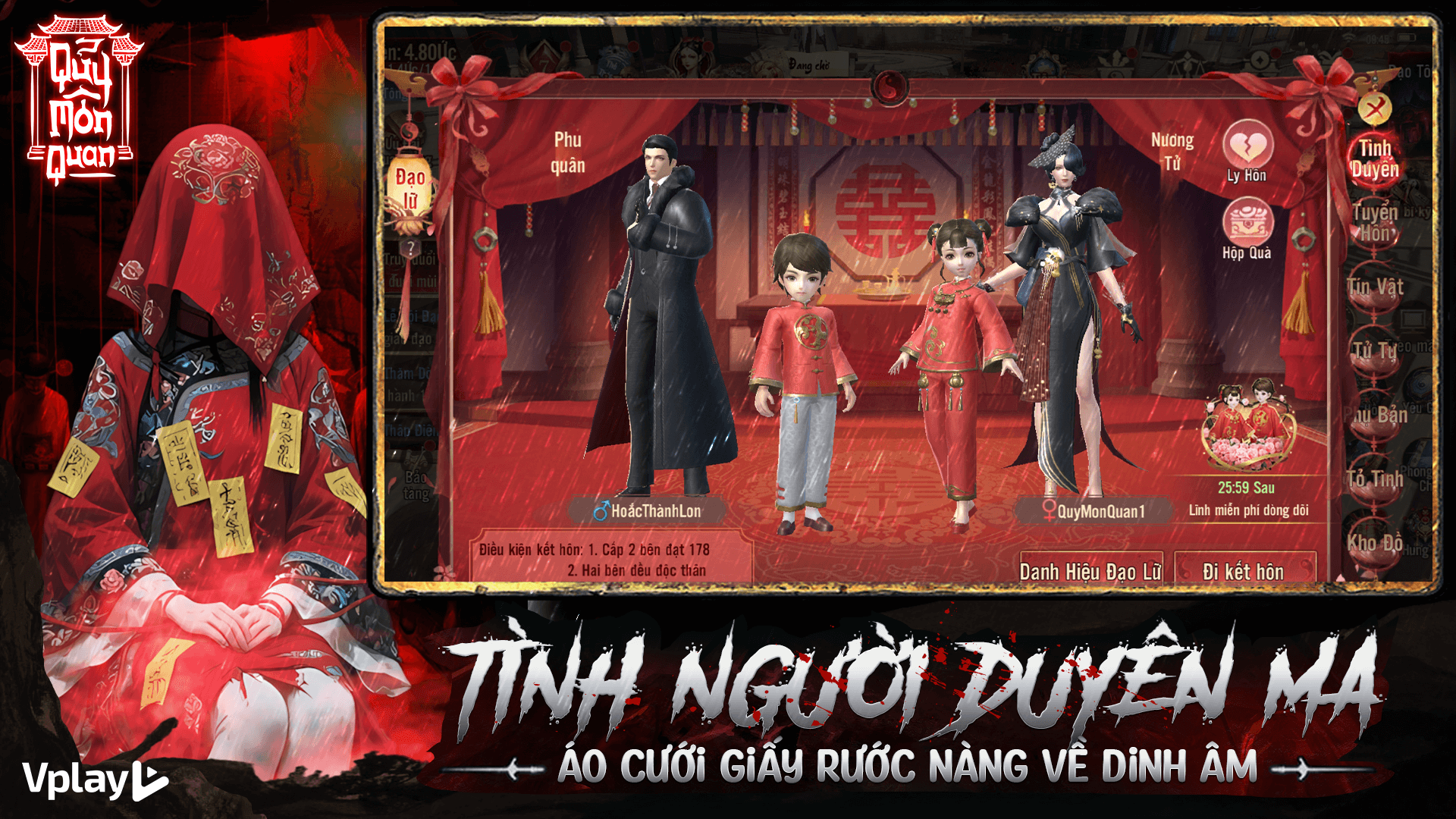 Quỷ Môn Quan – Vplay chính thức ra mắt: Dám bước qua Cổng Quỷ, liệu còn đường quay lại? quymonquanvplay anh 4