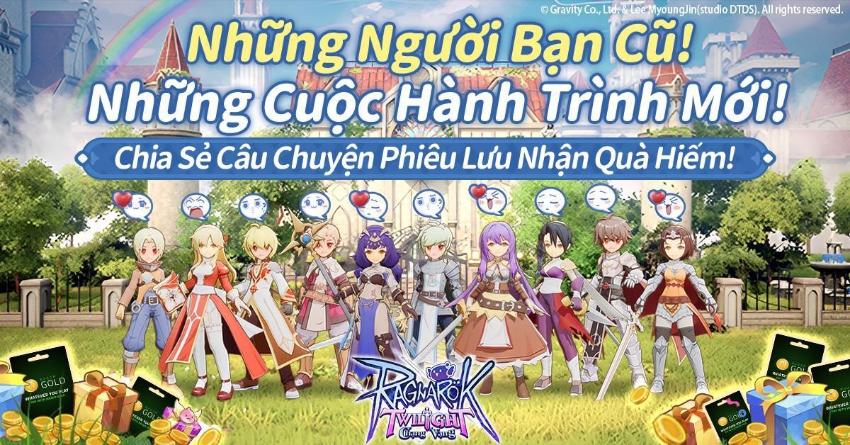 Khởi động sự kiện đăng ký trước "Ragnarok Twilight - Chạng Vạng"! IP huyền thoại trở lại với diện mạo mới, hóa thân Anh Hùng khám phá RO theo cách hoàn toàn mới! ragnarok 6