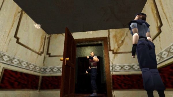 Những Khoảnh Khắc Hài Hước Trong Lịch Sử Thương Hiệu Resident Evil re 3 falling cel agayjpg