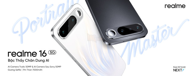 Chính Thức Ra Mắt realme 16 Pro Và realme 16 5G: “Kẻ Phá Vỡ Khuôn Mẫu” Với Trải Nghiệm Nhiếp Ảnh Chân Dung Di Động Độc Đáo Cùng Camera Đa Tiêu Cự 200MP Lumacolor Và Thiết Kế Gương Selfie 12