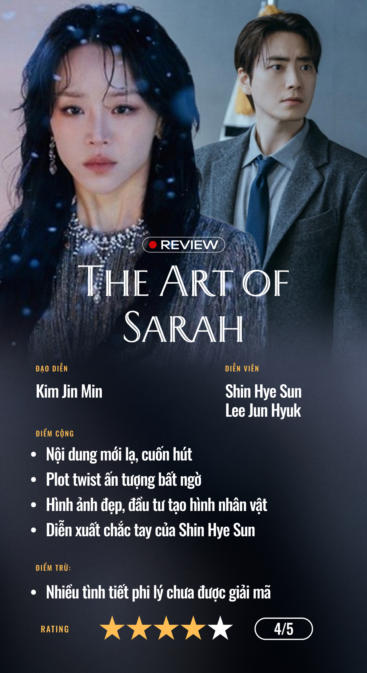 The Art of Sarah: Ván cờ danh tính cao tay của Shin Hye Sun, lừa người xem đến tận phút cuối- Ảnh 7.