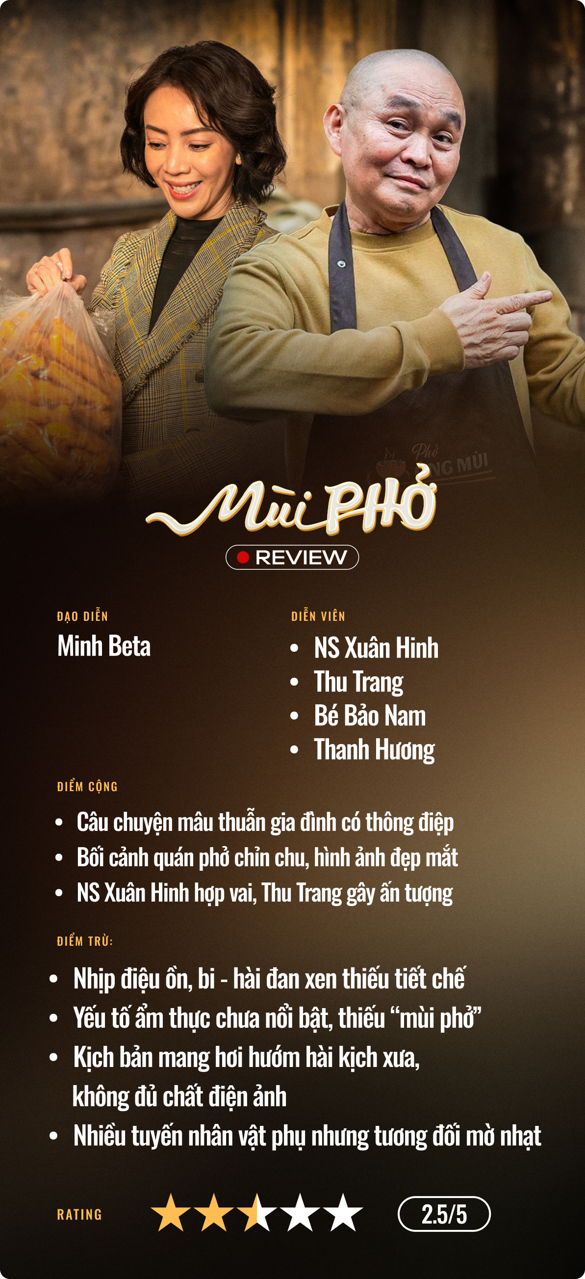 Mùi Phở: Một tô phở thiếu cả hương lẫn vị- Ảnh 9.