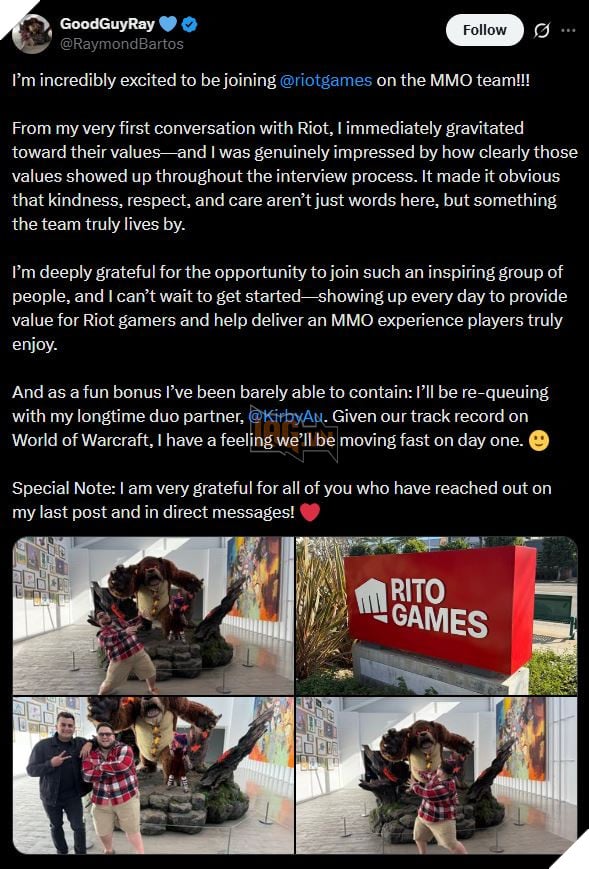 Nhà Sản Xuất World of Warcraft Đầu Quân Cho Riot Games, Dường Như Để Làm Game LMHT MMO 3