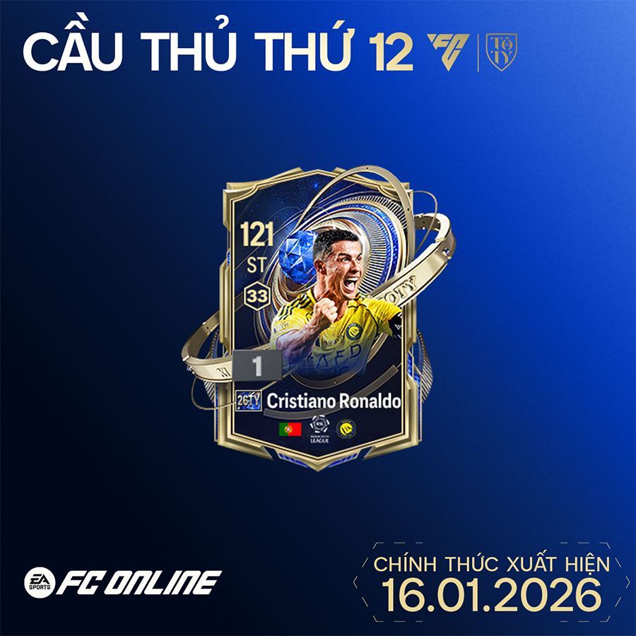 Đội hình 26TOTY chính thức có mặt ở máy chủ FC Online Việt Nam ro 26ty