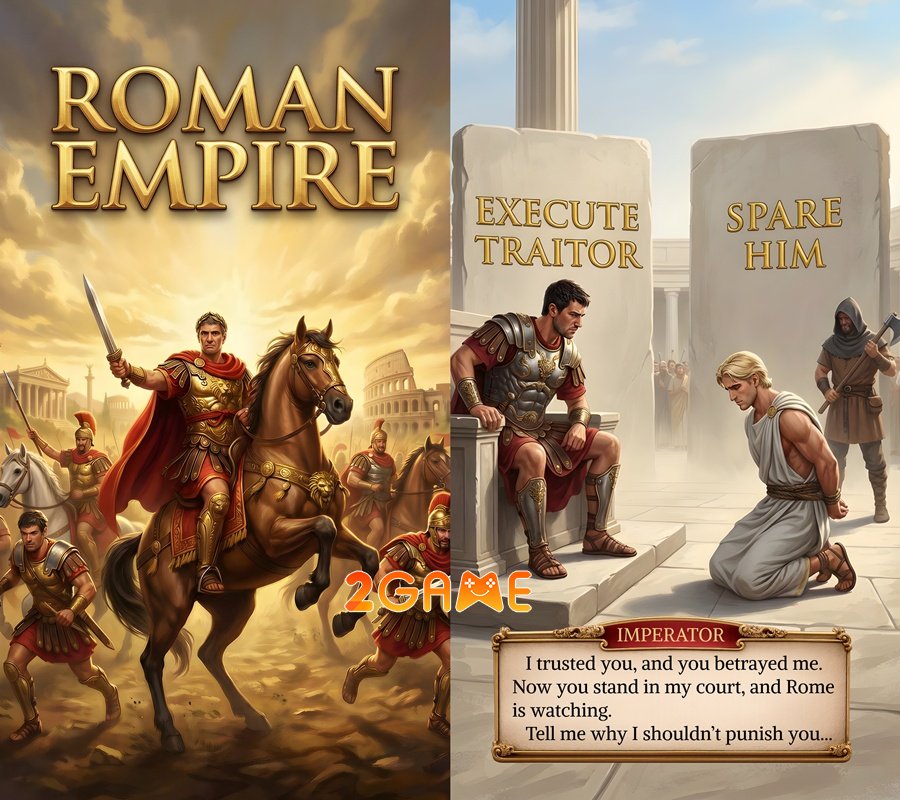 Roman Empire: Strategy Game – Cơ hội bước chân vào thế giới cổ đại roman empire strategy game android 1