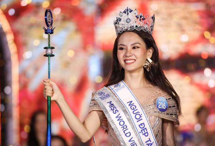 Top 3 Miss World Vietnam 2022: Người đăng quang quốc tế, người làm dâu tỷ phú- Ảnh 1.