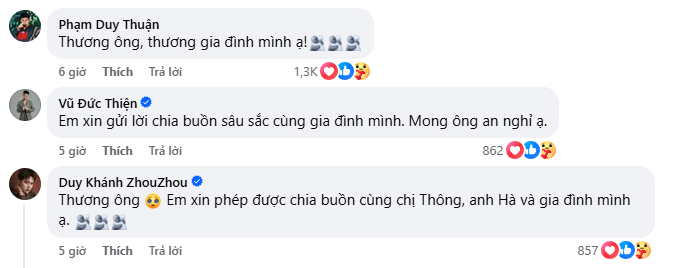 Nhân vật từng xuất hiện ở Gia đình Haha qua đời, Jun Phạm và dàn sao chia buồn- Ảnh 6. Nhân vật từng xuất hiện ở Gia đình Haha qua đời, Jun Phạm và dàn sao chia buồn- Ảnh 6.