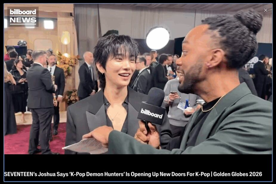 Nam thần Kpop dự Quả Cầu Vàng với Lisa lại