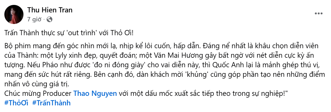 Giới chuyên môn review nóng Thỏ Ơi!!: Xuất sắc tới mức không có đối thủ, sốc nhất là diễn xuất của Trấn Thành- Ảnh 3.