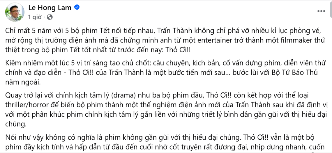 Giới chuyên môn review nóng Thỏ Ơi!!: Xuất sắc tới mức không có đối thủ, sốc nhất là diễn xuất của Trấn Thành- Ảnh 5.