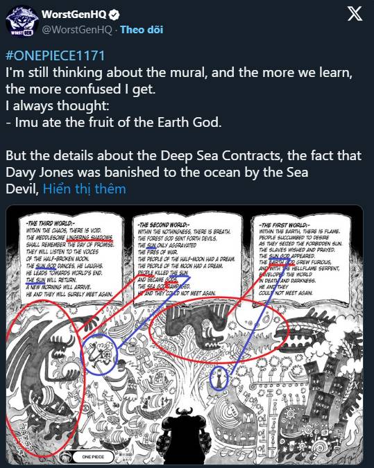 Chấn động giả thuyết One Piece: Kẻ phản diện cuối cùng không phải Imu, Oda đang lừa chúng ta?- Ảnh 1.