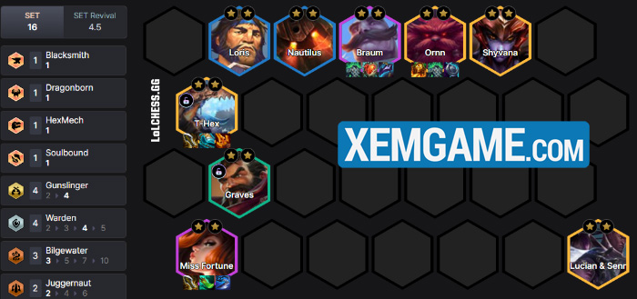 ĐTCL 16.4: Hướng dẫn đội hình 4 Xạ Thủ phiên bản khủng long độc lạ screenshot 10 6